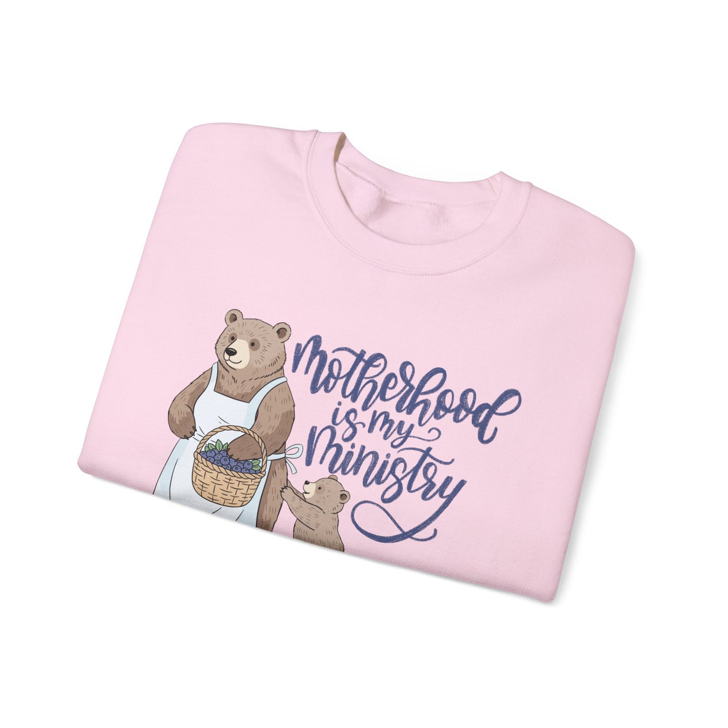 Motherhood Is My Ministry Crewneck Sweatshirt