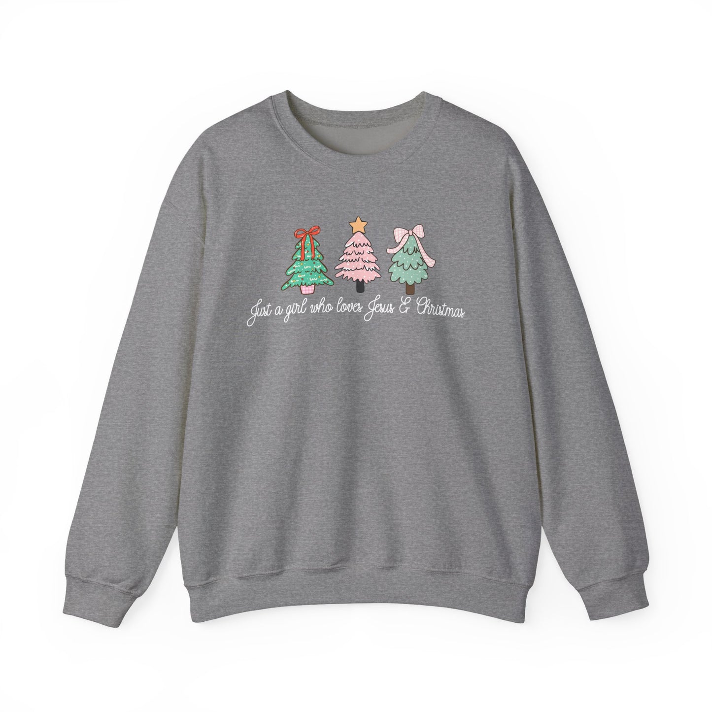Love Jesus & Christmas Sweatshirt