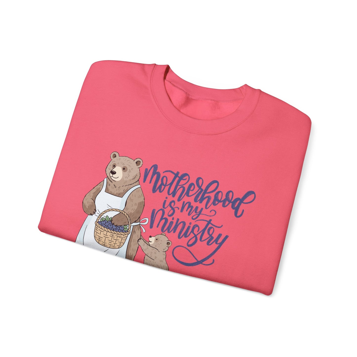 Motherhood Is My Ministry Crewneck Sweatshirt