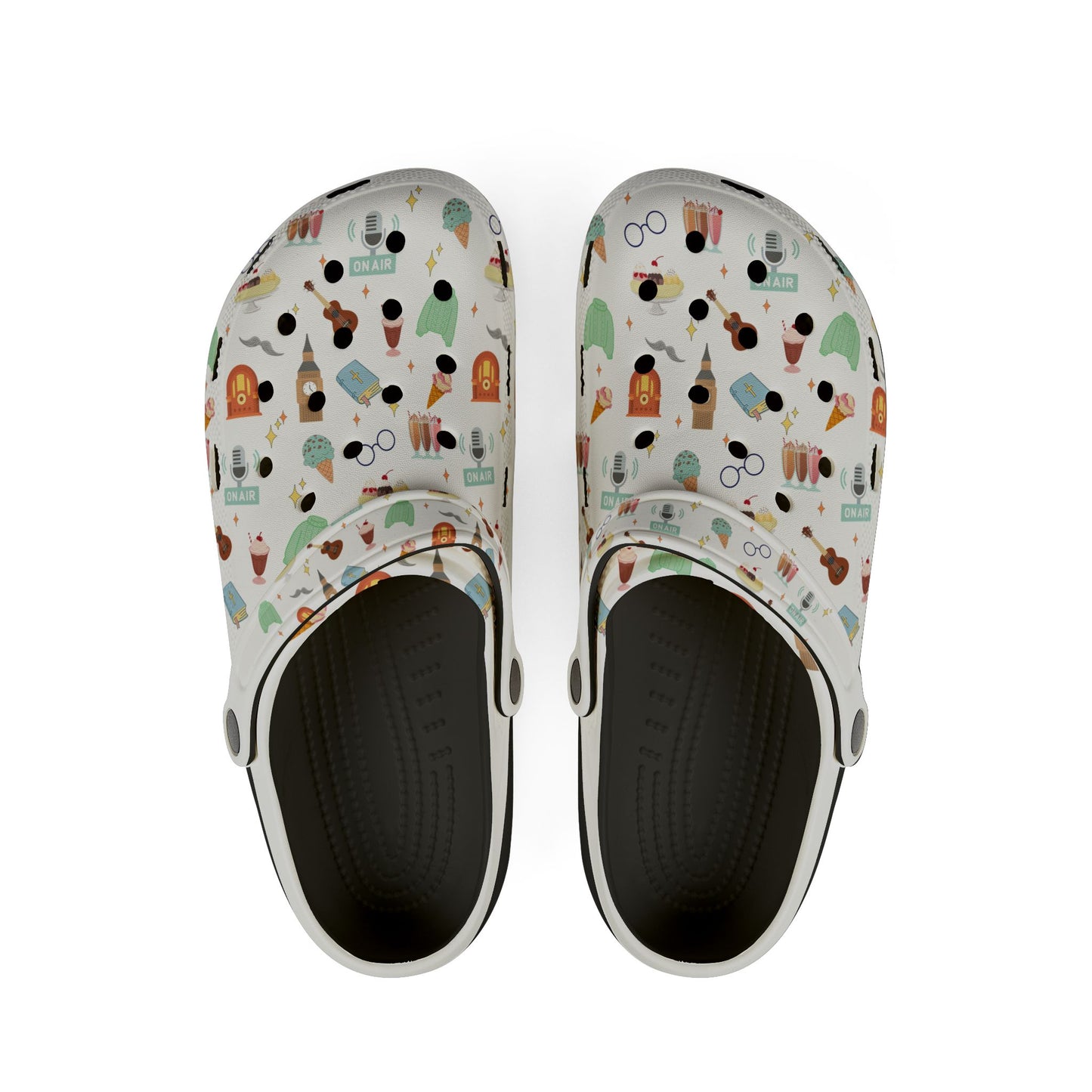 Ice Cream & Imagination Adult Clogs