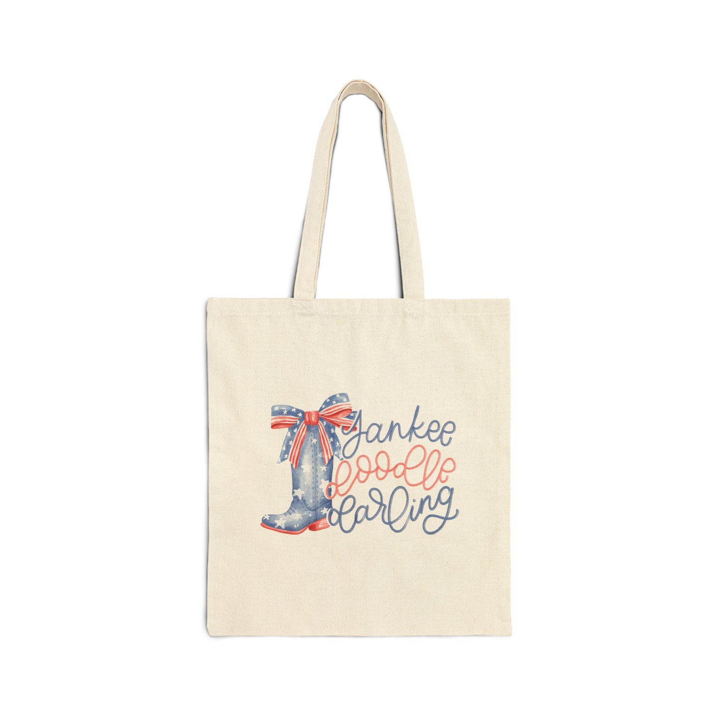 Yankee Doodle Darling Canvas Tote