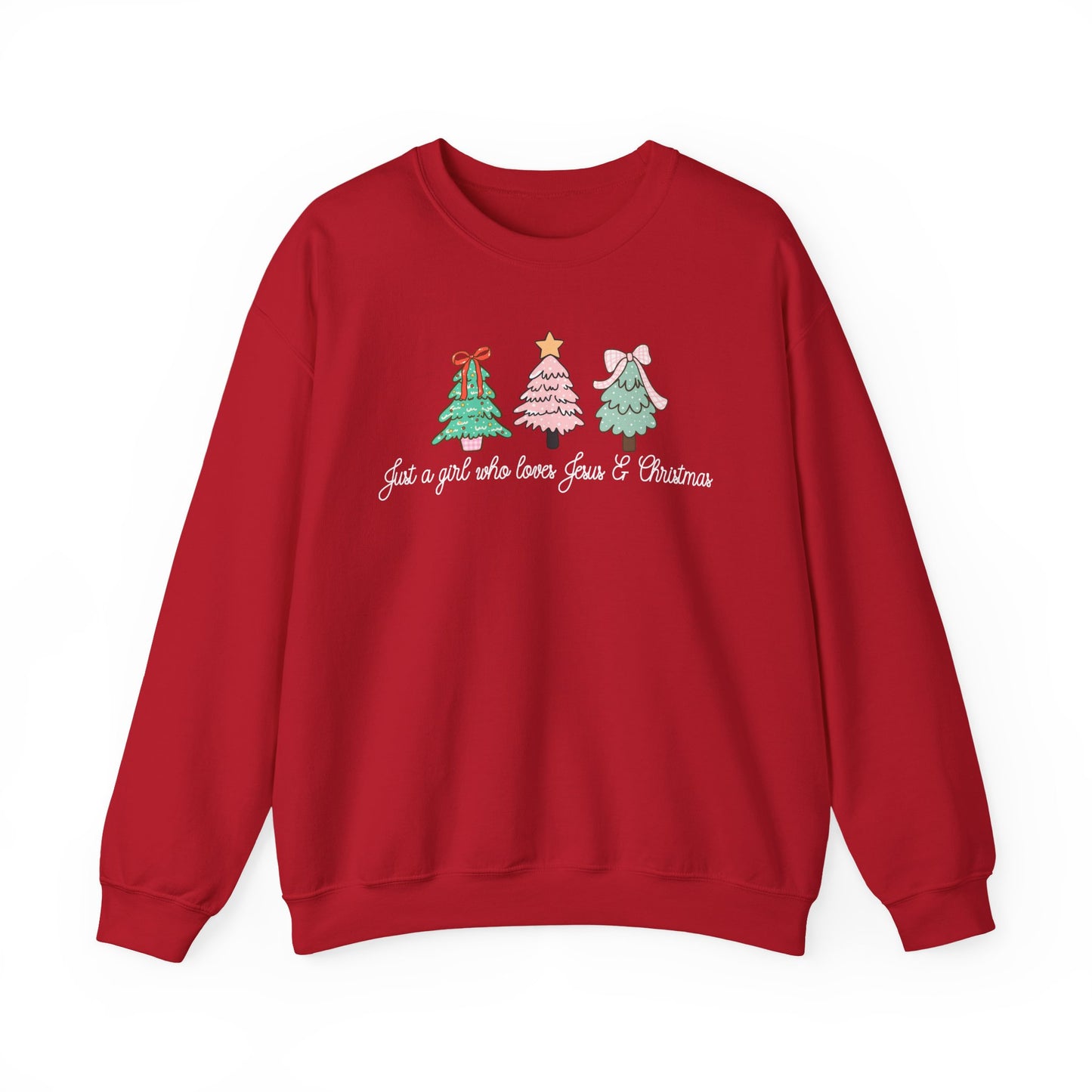Love Jesus & Christmas Sweatshirt