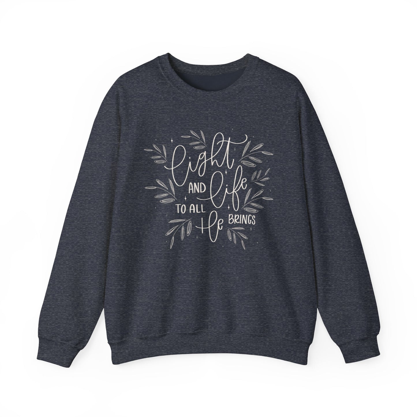 Light and Life to All Crewneck