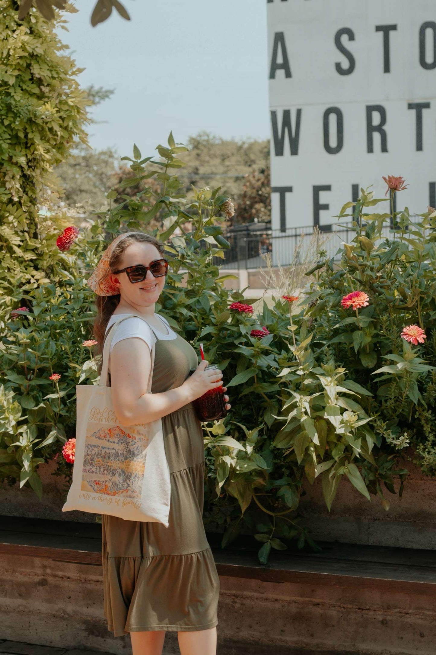Broken Pieces Canvas Tote Bag