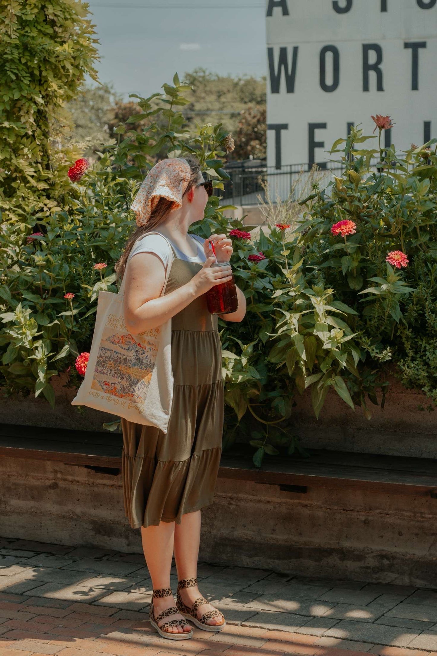 Broken Pieces Canvas Tote Bag