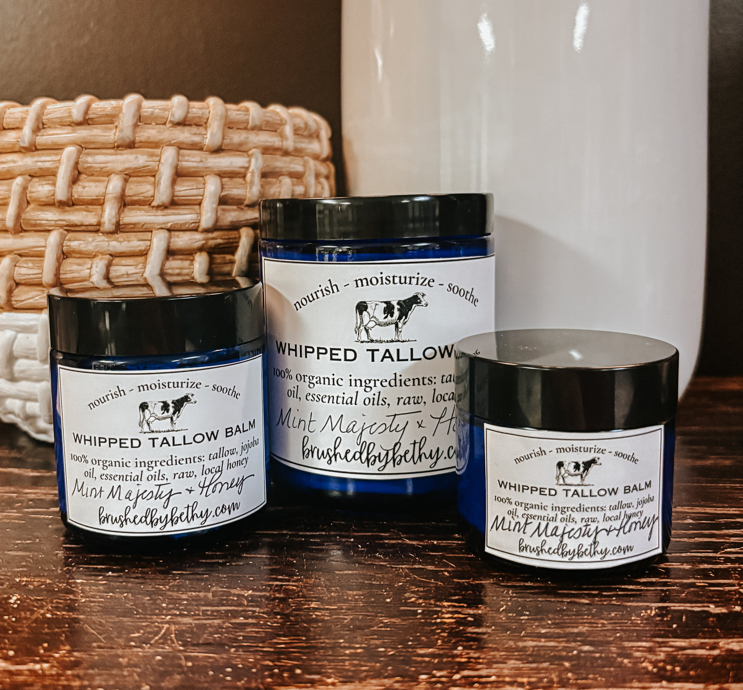 Mint Majesty + Honey Whipped Tallow Balm