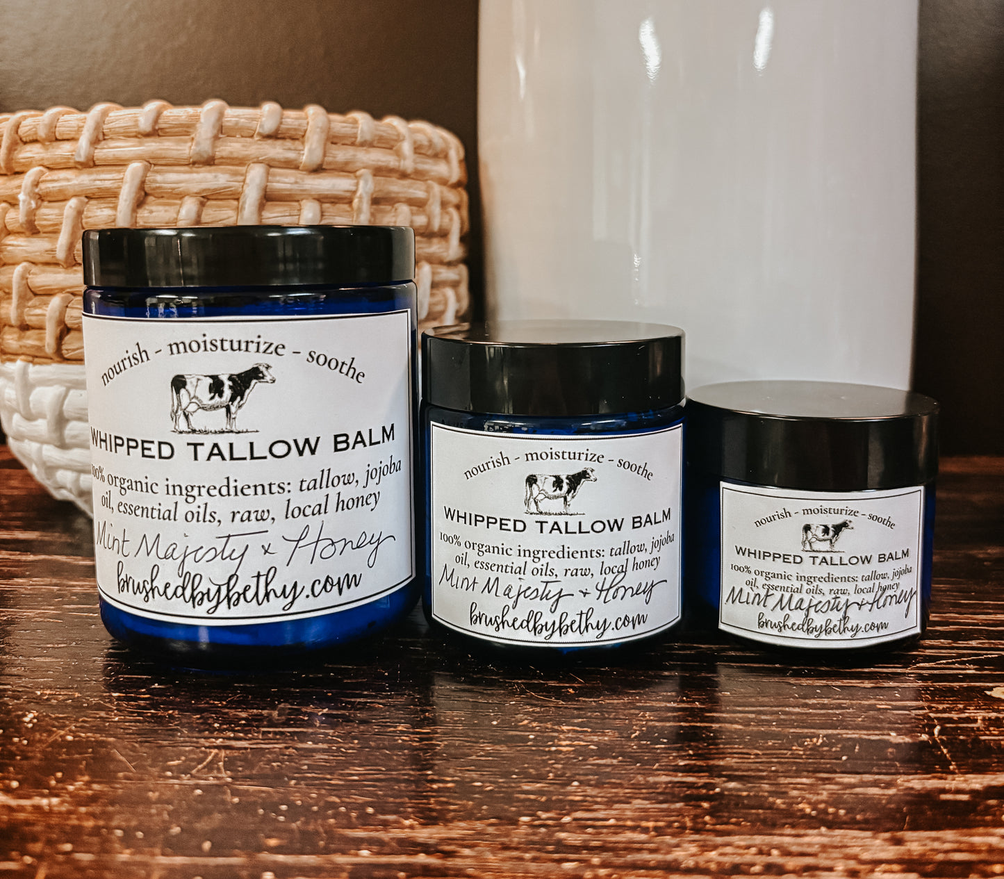 Mint Majesty + Honey Whipped Tallow Balm