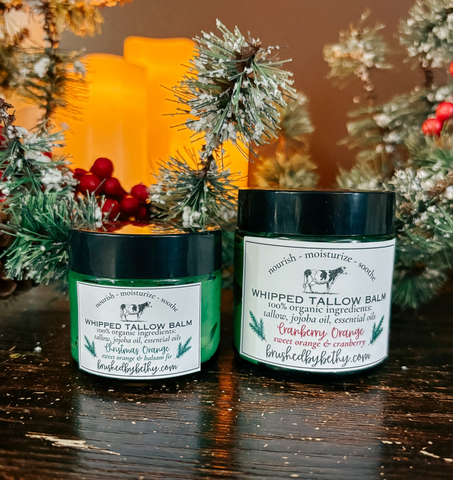 Christmas Orange Whipped Tallow Balm