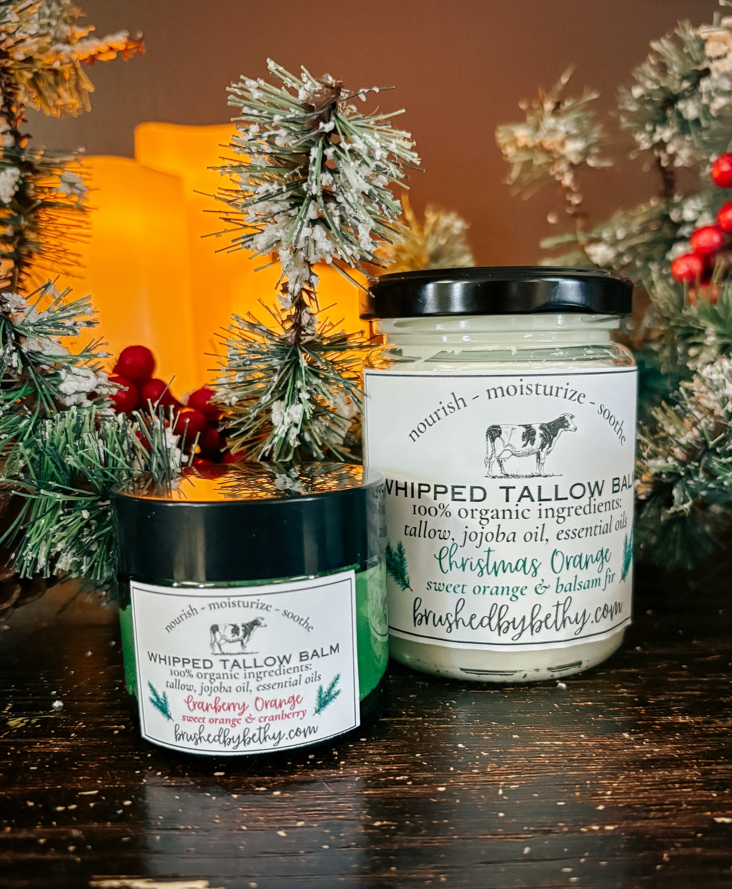 Christmas Orange Whipped Tallow Balm
