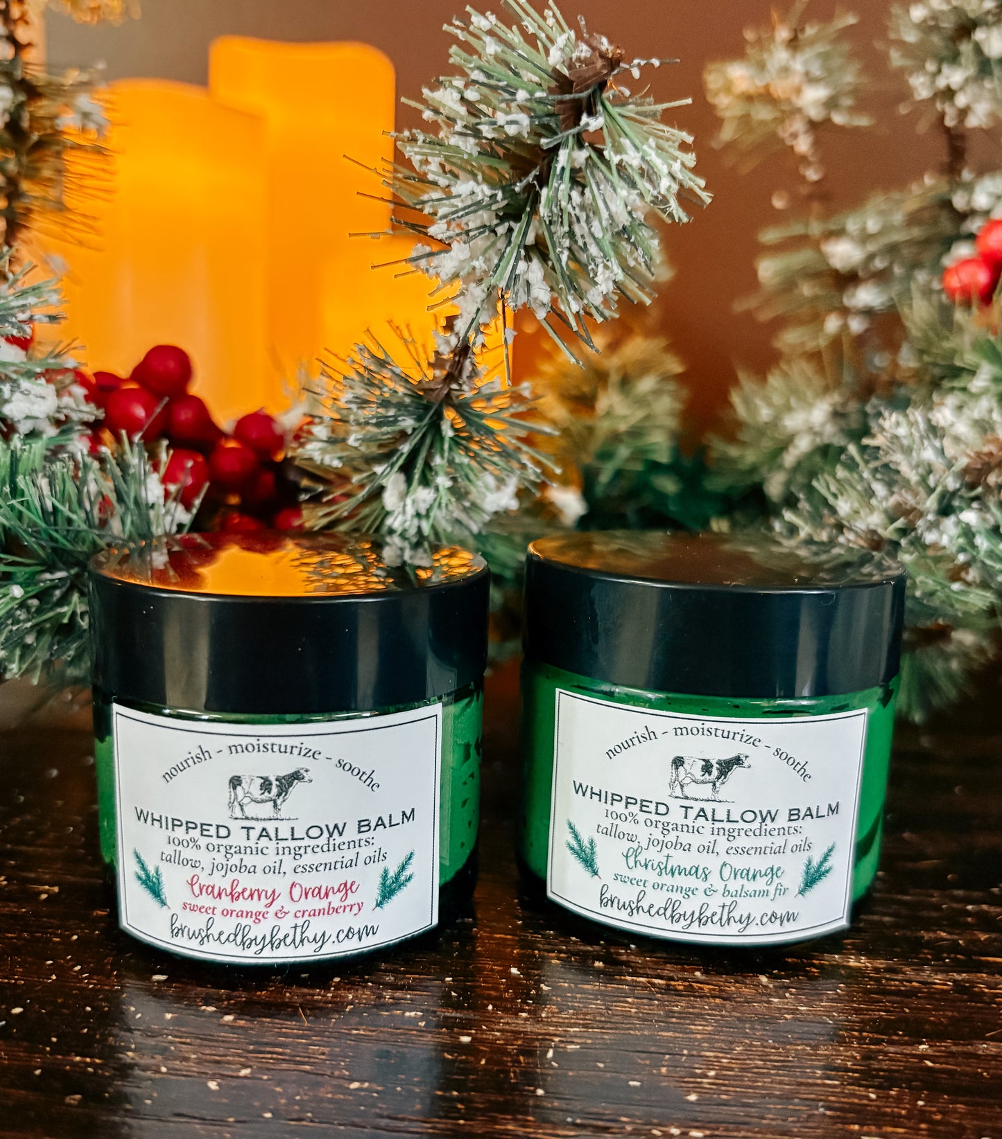 Christmas Orange Whipped Tallow Balm