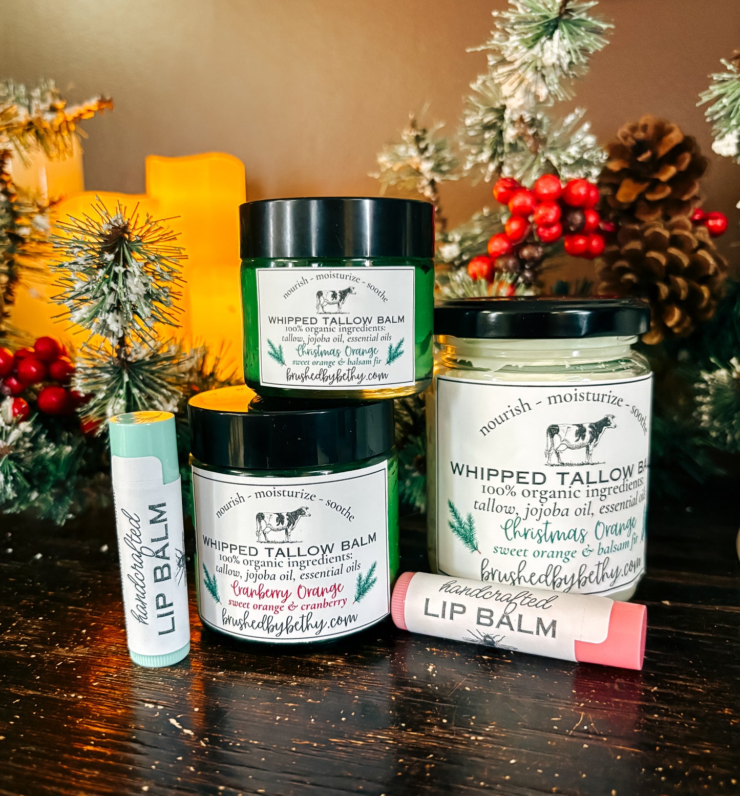 Christmas Orange Whipped Tallow Balm