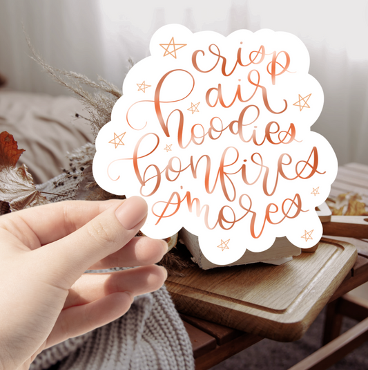 Fall Favorites Sticker