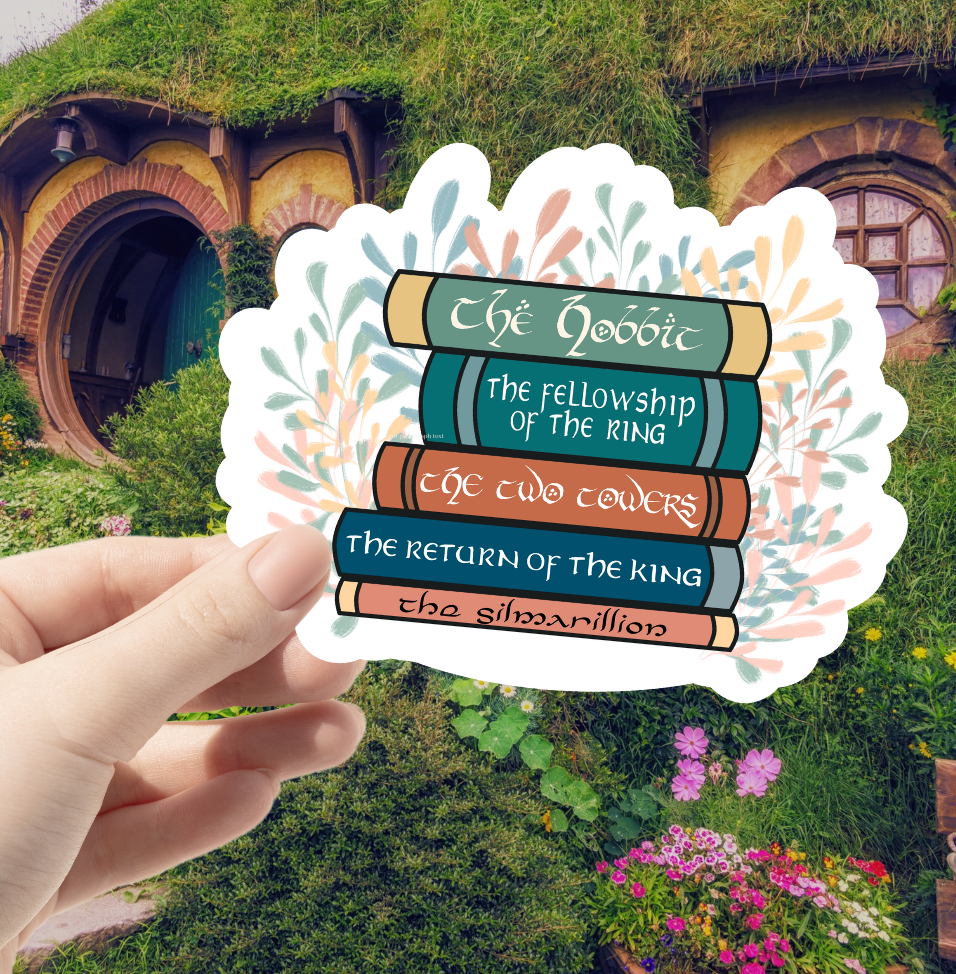 LOTR Book Set Sticker