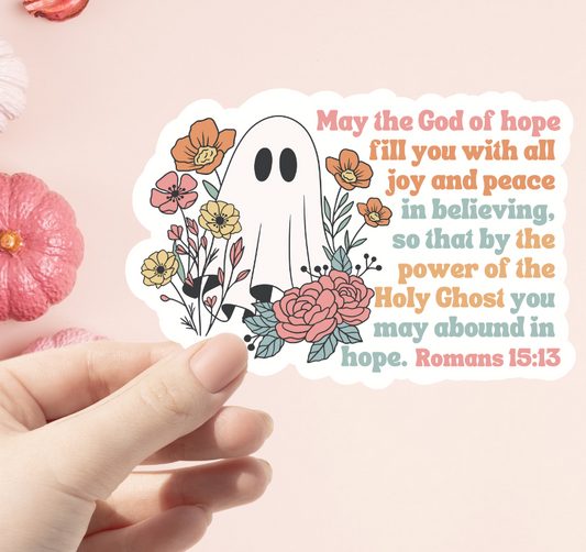 Abound in Hope Sticker