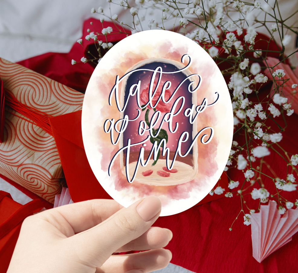 Tale as Old as Time Sticker