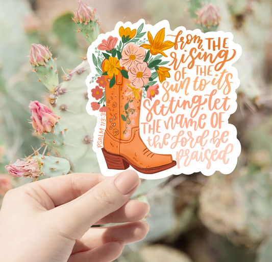 From the Rising Sun Sticker