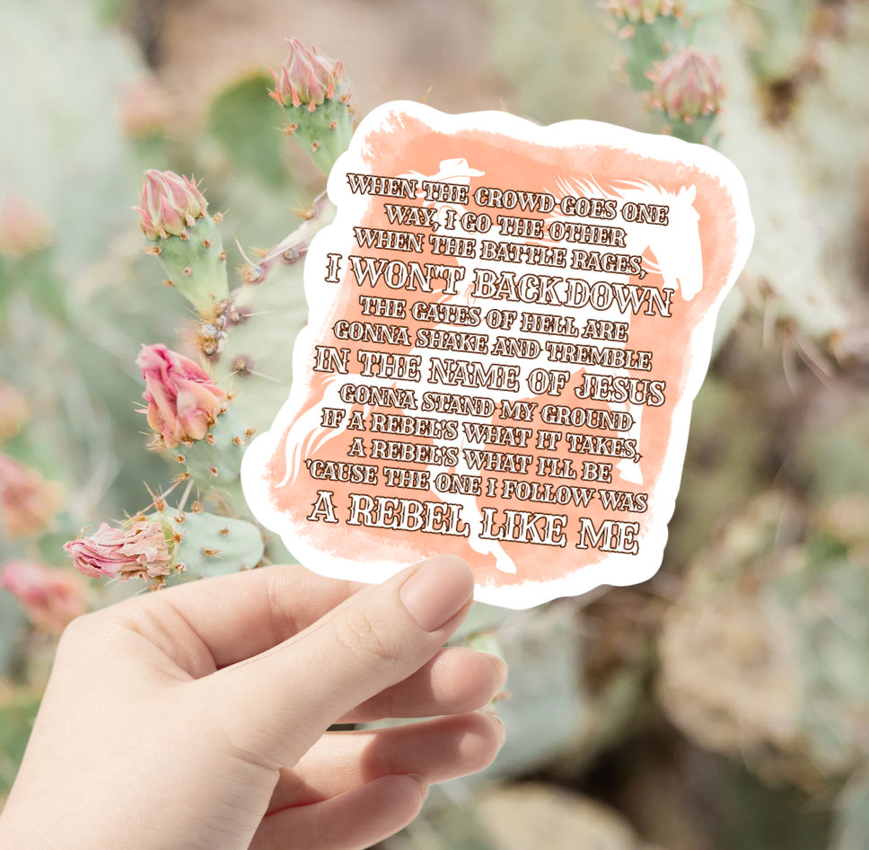 Rebel Sticker