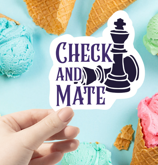 Check & Mate Sticker