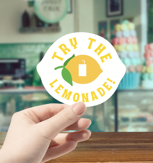 TRY THE LEMONADE Sticker