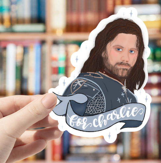 Aragorn "For Charlie" Sticker