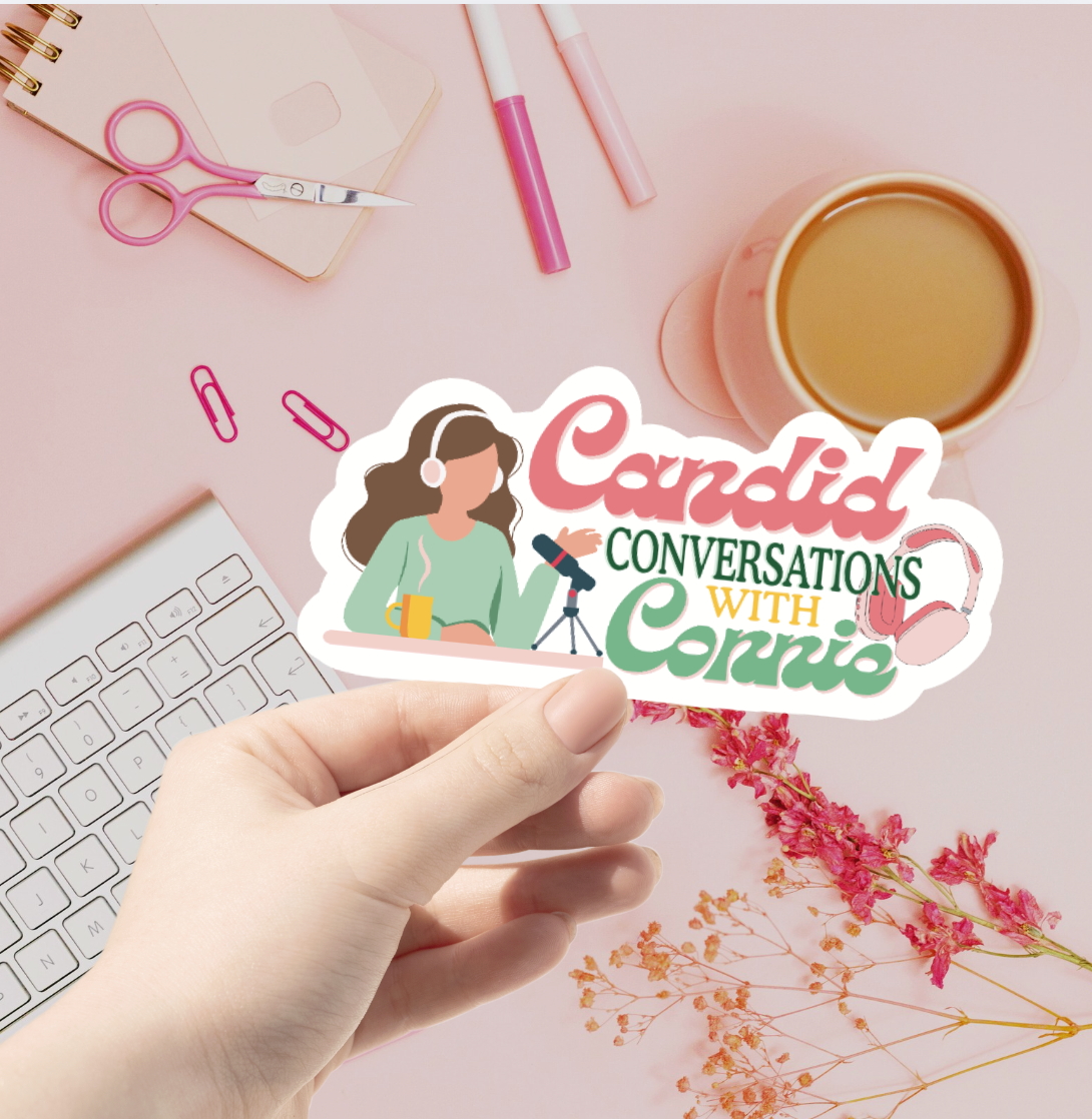 Candid Conversations Sticker