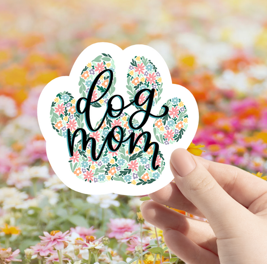 Dog Mom Sticker