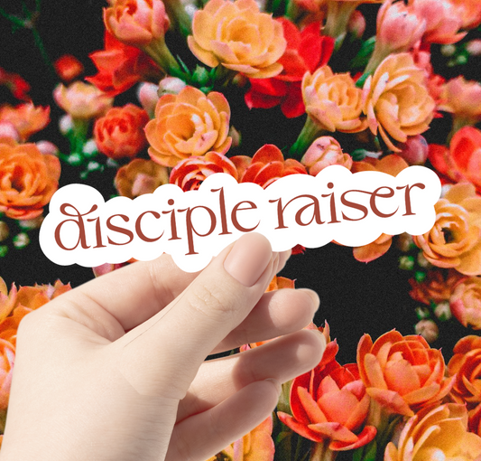 Disciple Raiser Sticker