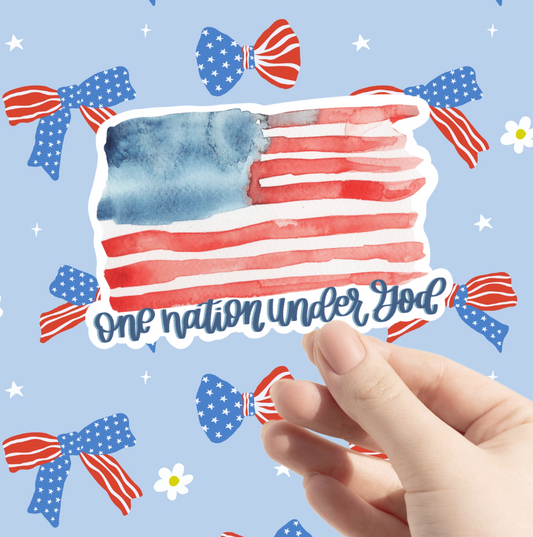 One Nation Sticker