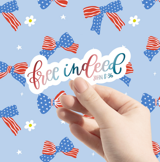 Free Indeed Sticker