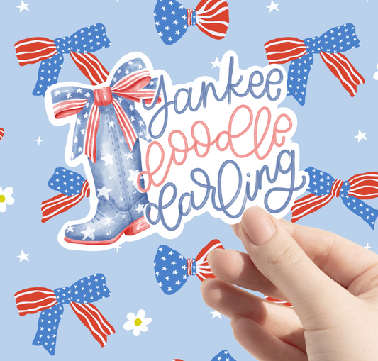 Yankee Doodle Darling Sticker