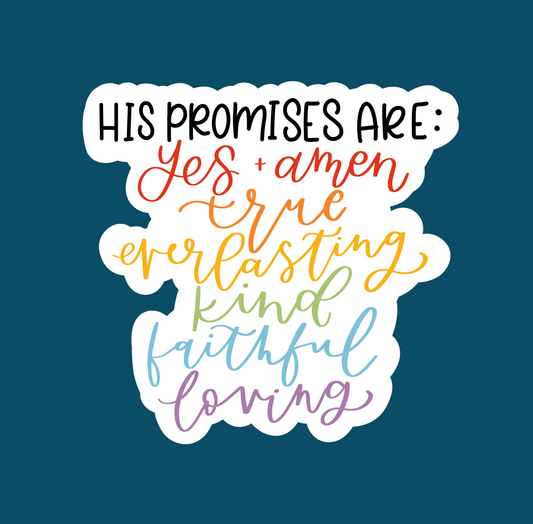 God's Promises Sticker